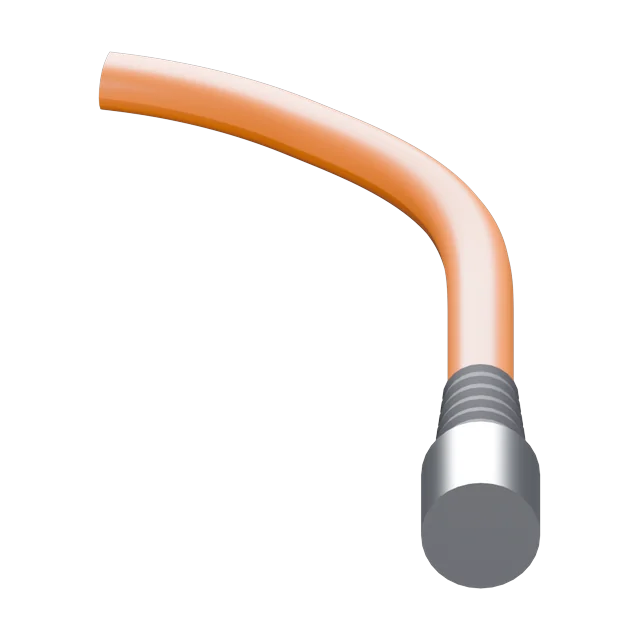 Extension Cord: Orange, a little flat
