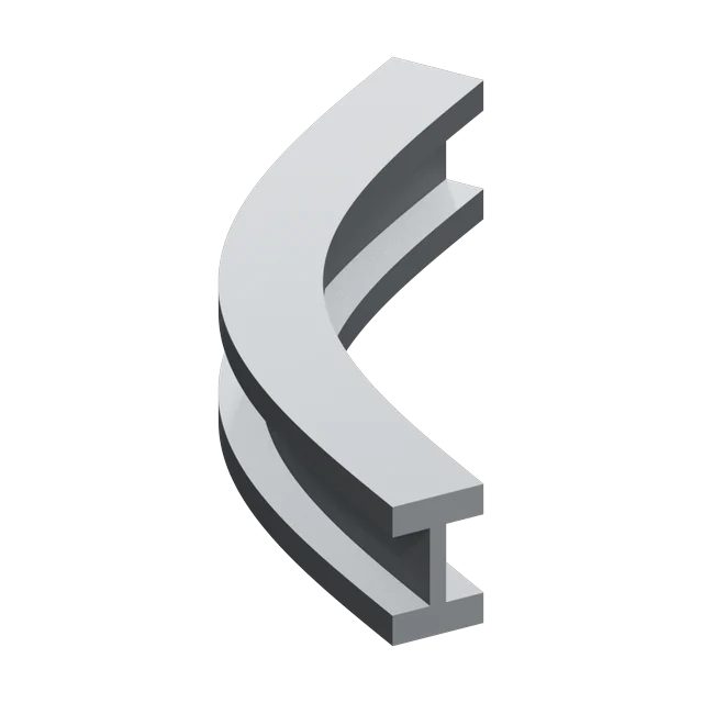 I-Beam: Structural I-section for truss runs