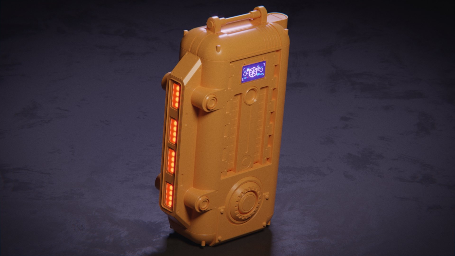 Sci-fi HardSurface Device