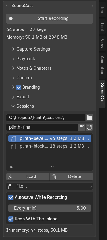 Sessions with two sessions in the library